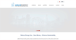 Desktop Screenshot of agilisenergy.com